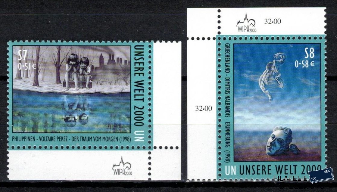 OSN Rakousko známky Mi 307-8