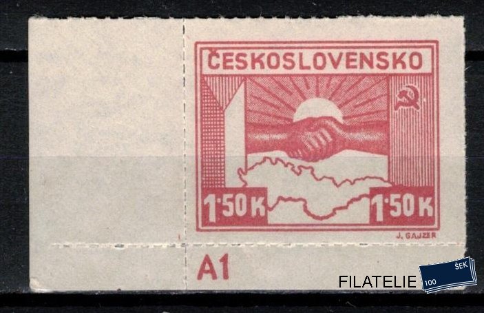 ČSSR známky 353a Dč A1
