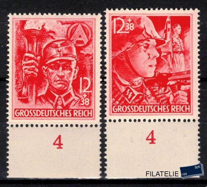 Dt. Reich známky Mi 909-10