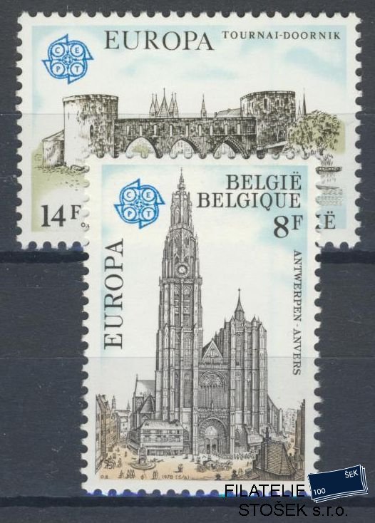 Belgie známky Mi 1943-44