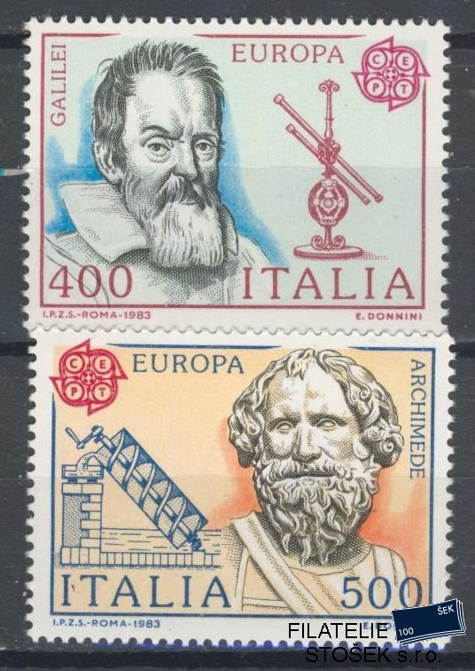 Itálie známky Mi 1842-43