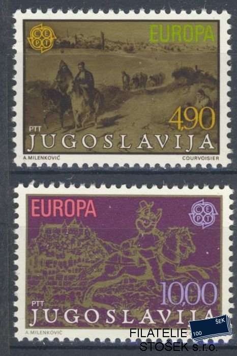 Jugoslávie známky Mi 1787-88