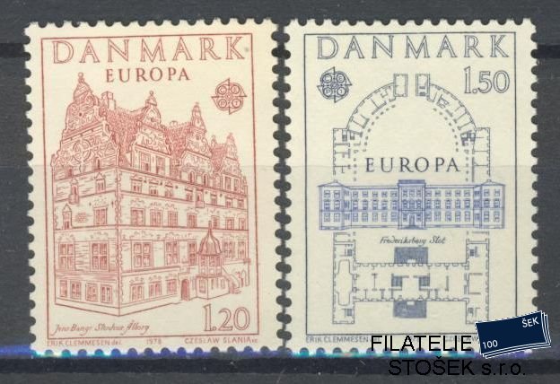 Dánsko známky Mi 662-63