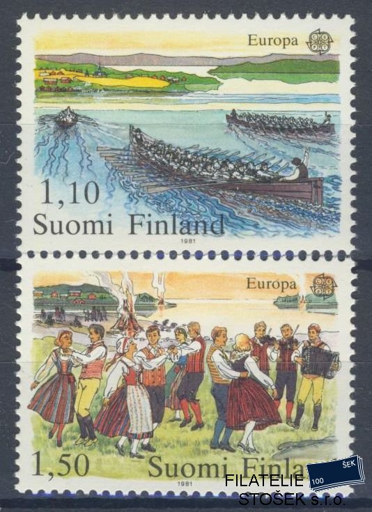 Finsko známky Mi 881-82
