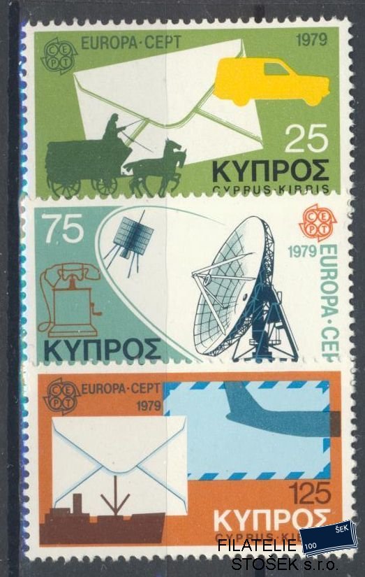 Kypr známky Mi 501-3