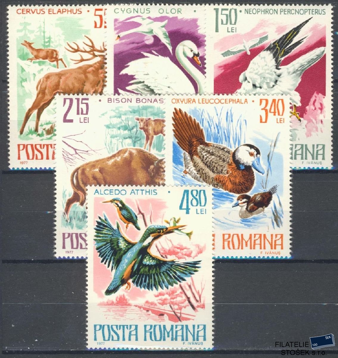 Rumunsko známky Mi 3417-22
