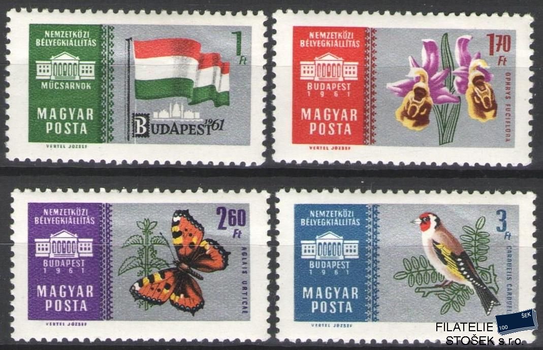 Maďarsko známky Mi 1765-68