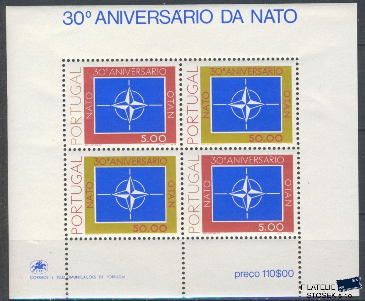 Portugalsko známky Mi Blok 26