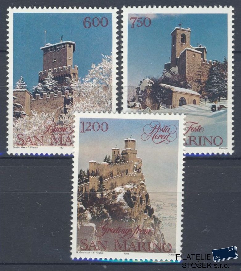 San Marino známky Mi 1488-90