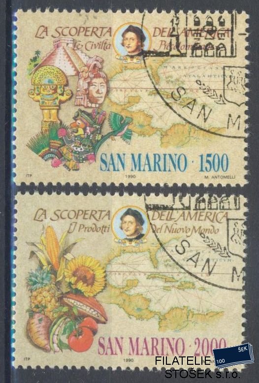San Marino známky Mi 1456-57