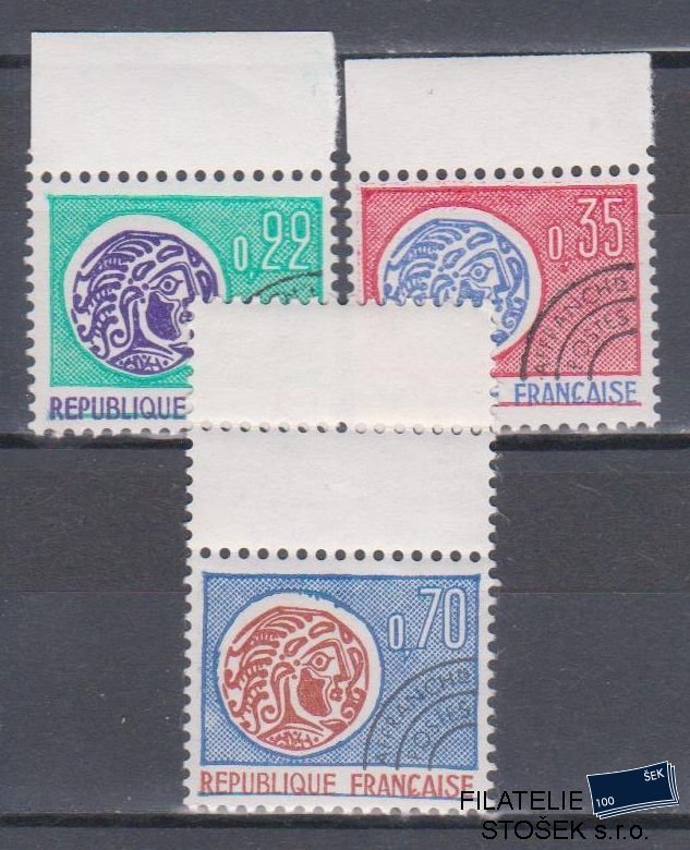 Francie známky Mi 1656-58