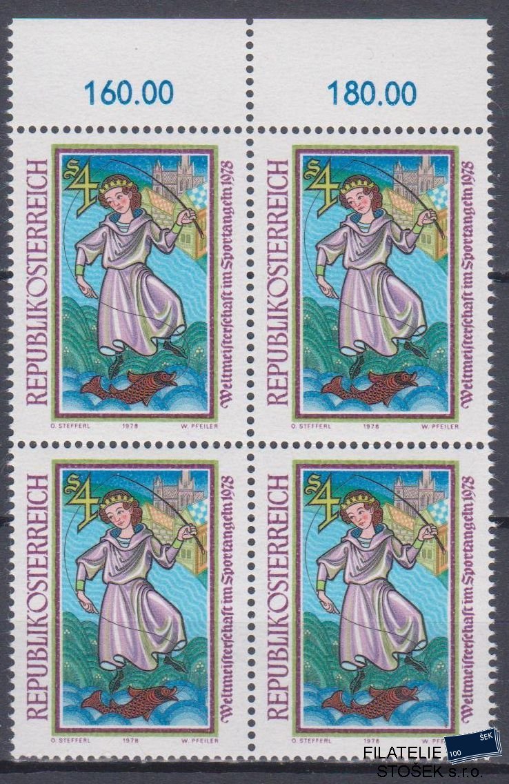 Rakousko známky Mi 1584 4 Blok