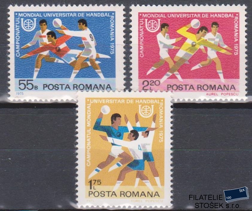 Rumunsko známky Mi 3244-46