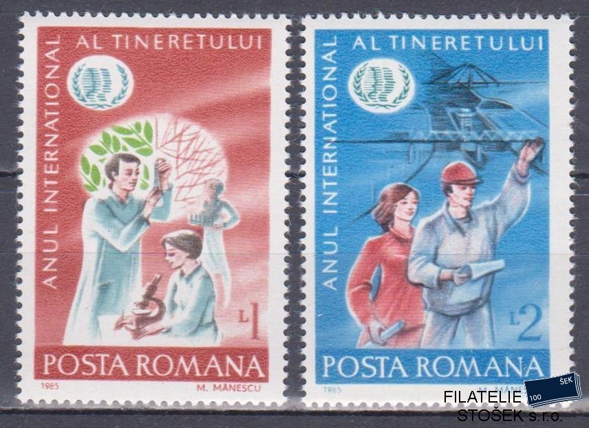 Rumunsko známky Mi 4130-31
