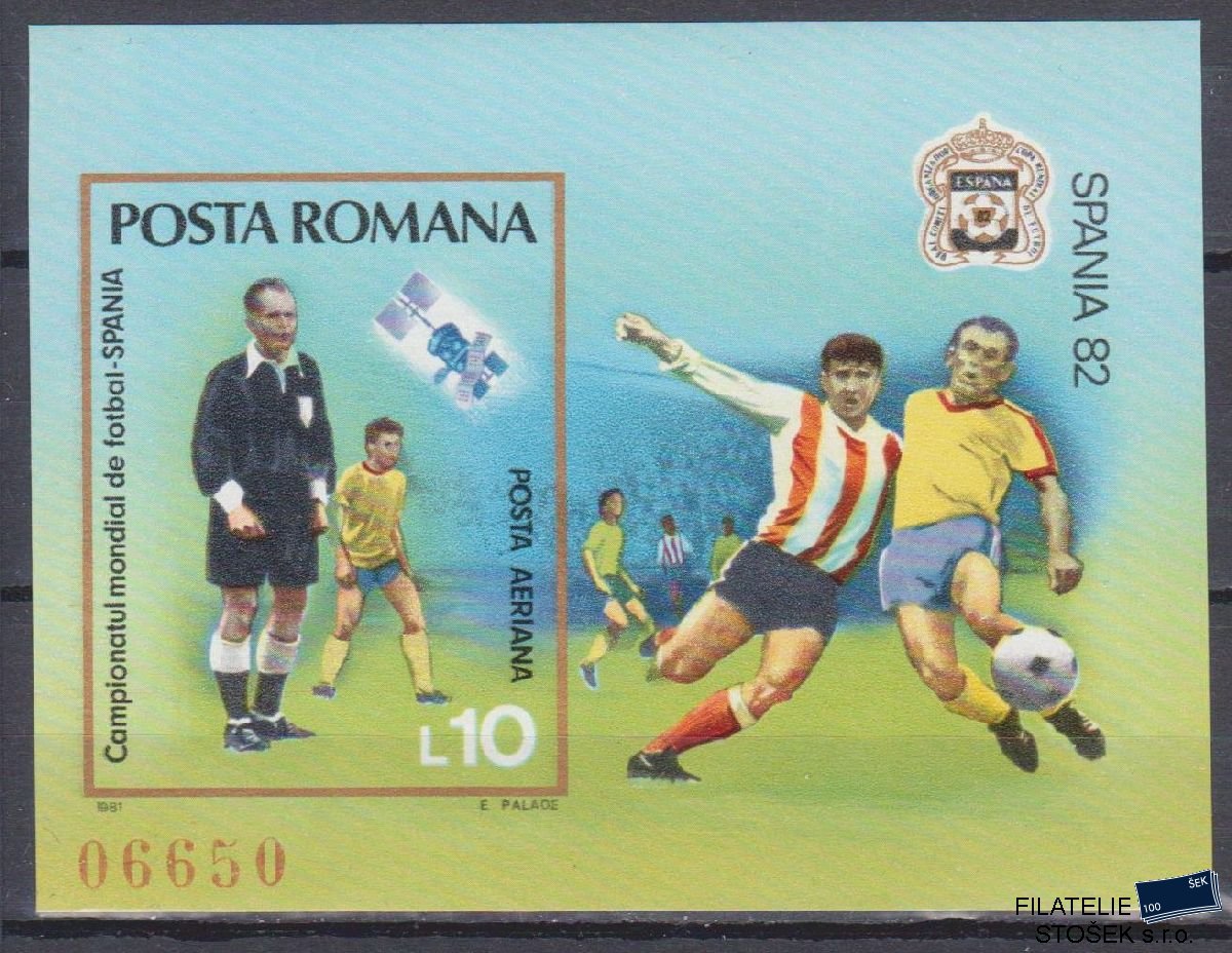 Rumunsko známky Mi Blok 185