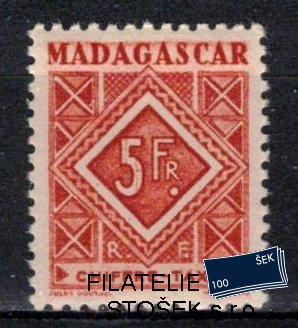 Madagascar známky Yv TT 38