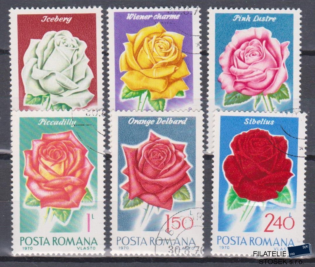 Rumunsko známky Mi 2868-73