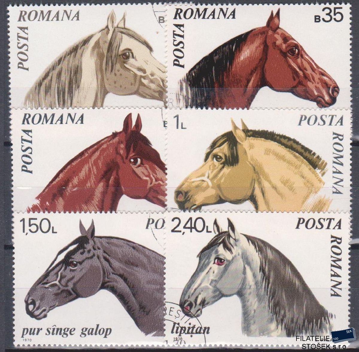 Rumunsko známky Mi 2888-93