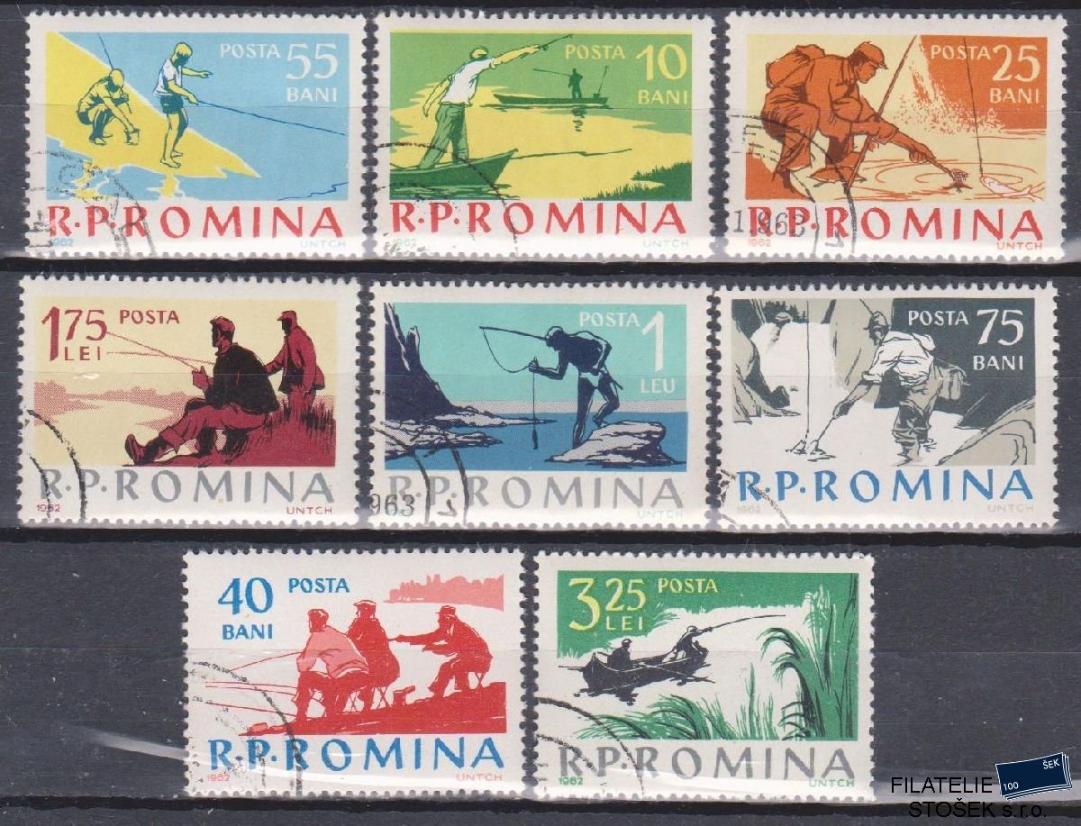 Rumunsko známky Mi 2078-85