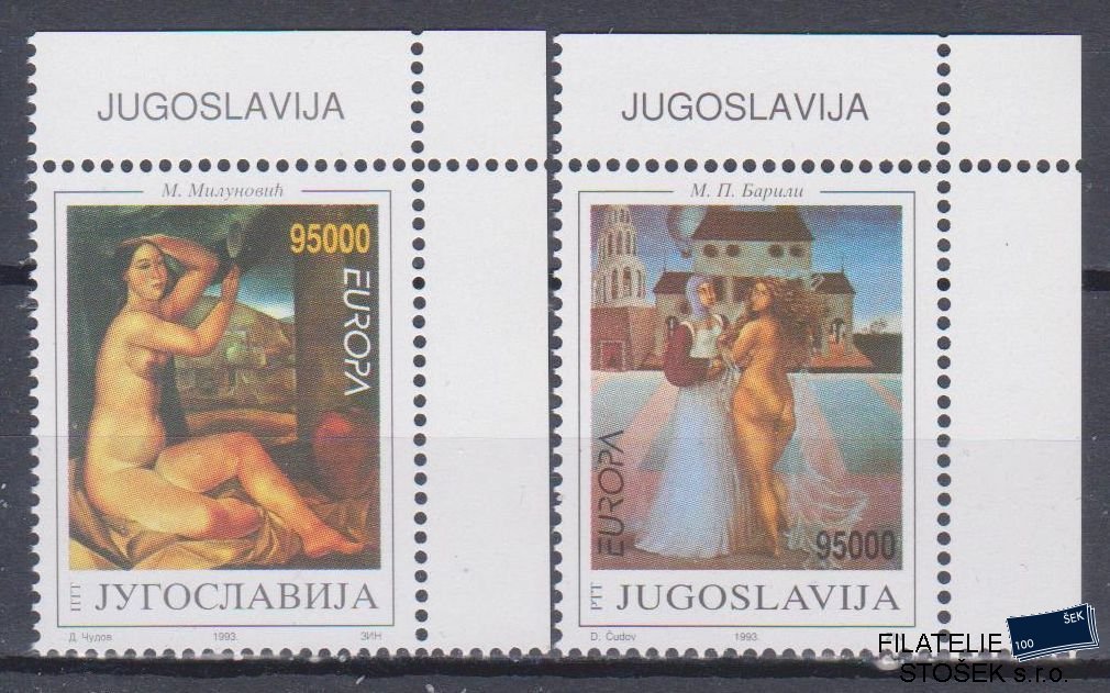 Jugoslávie známky Mi 2603-4