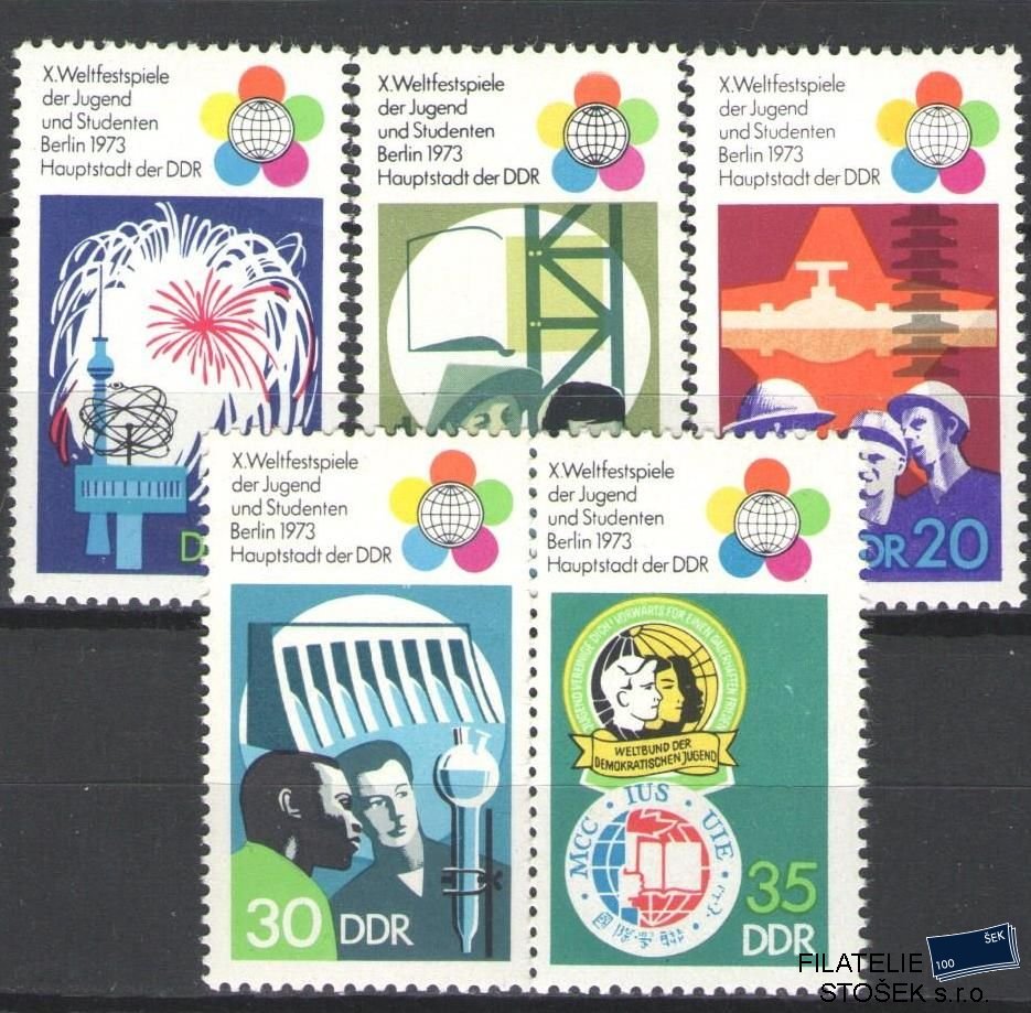 NDR známky Mi 1862-66