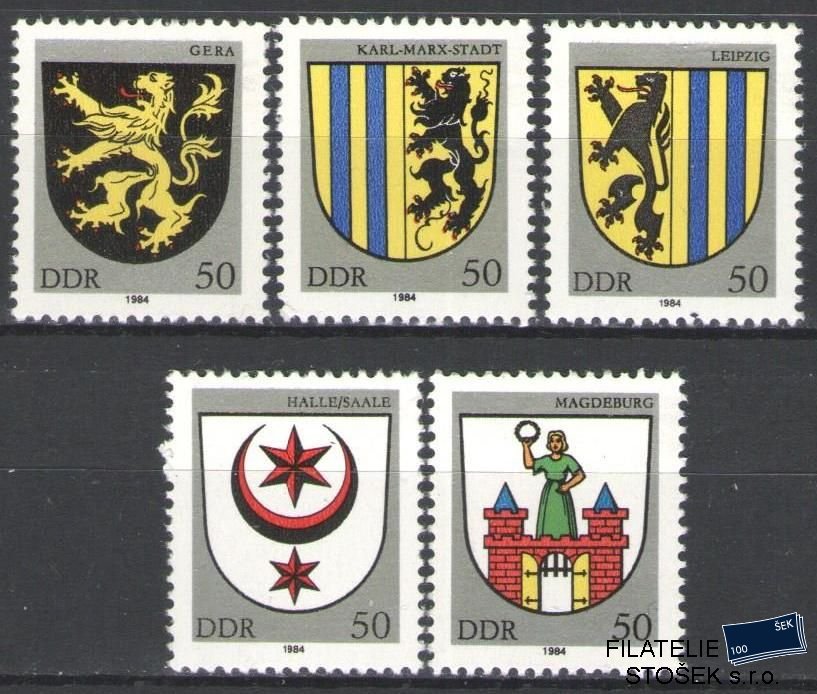 NDR známky Mi 2857-61