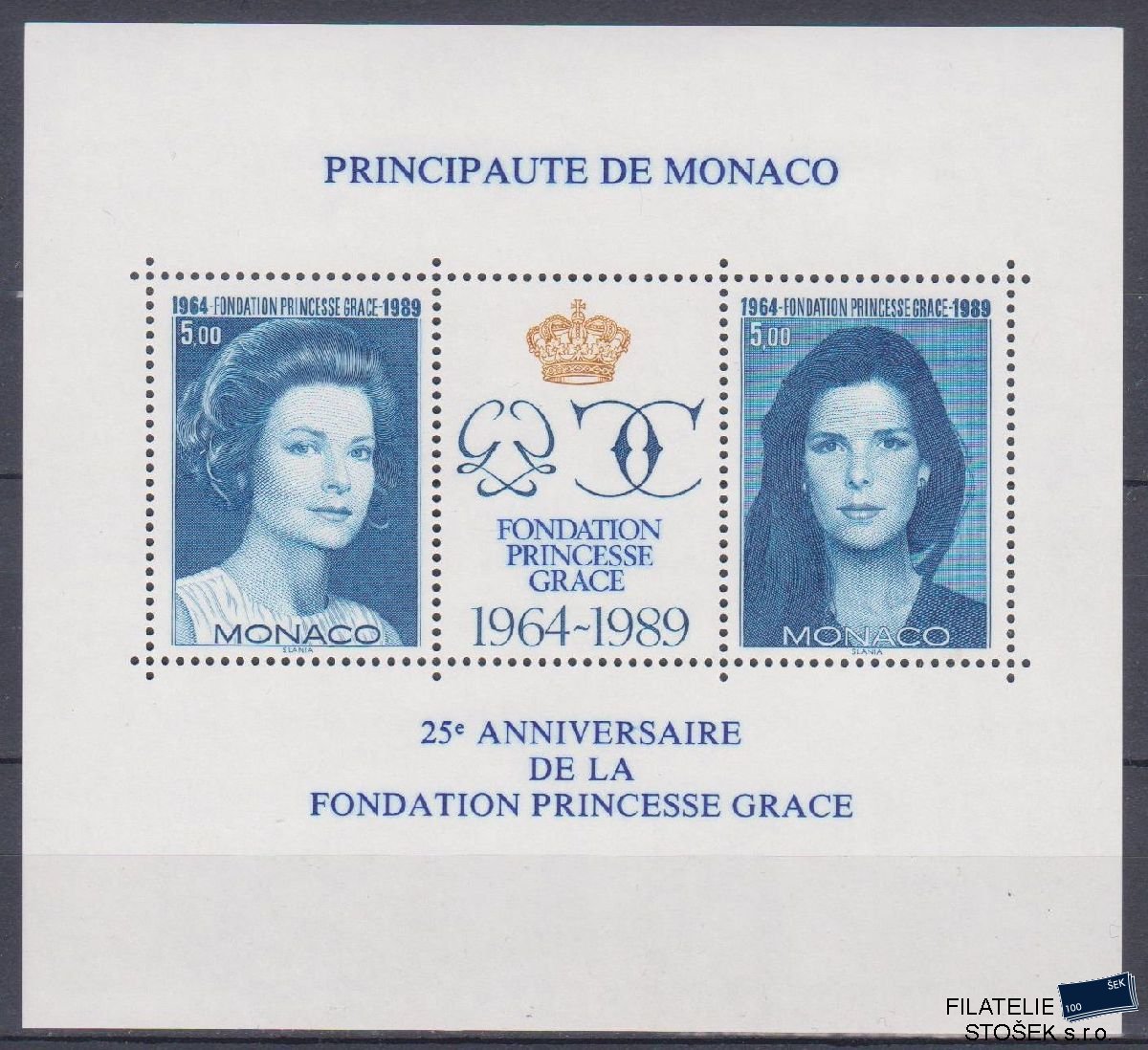 Monako známky Mi Blok 46
