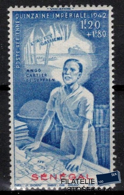 Senegal známky Yv PA 21
