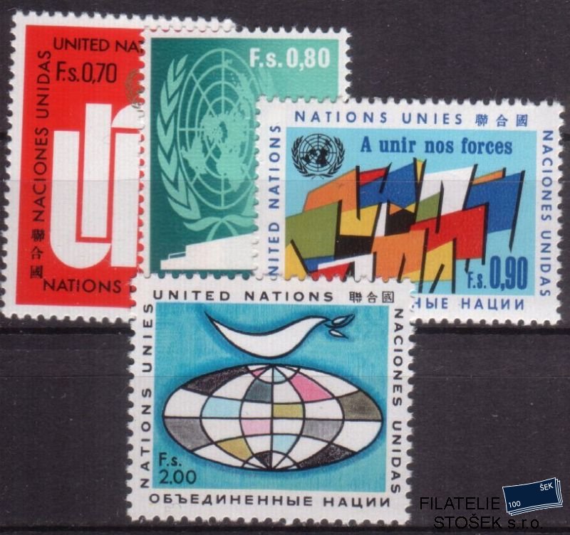 OSN Švýcarsko známky Mi 011-14