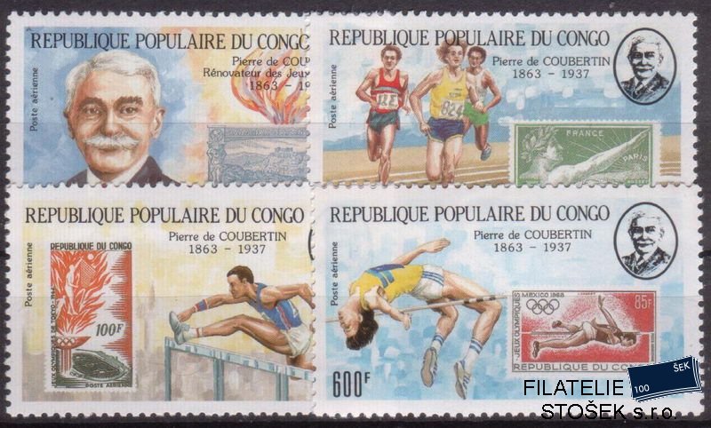 Congo fr. známky Mi 1105-8
