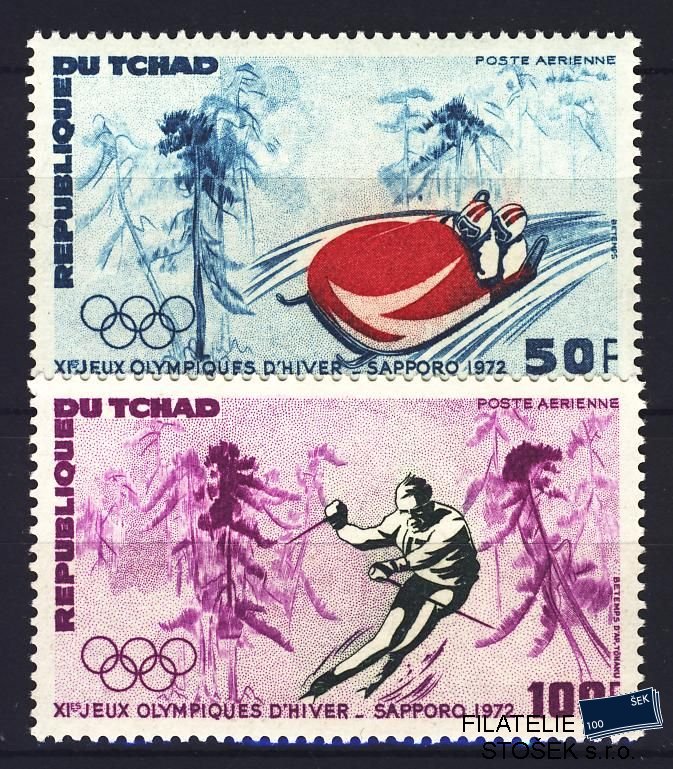 Tchad známky Mi 0486-7
