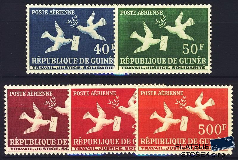Guinée známky Mi 0026-30