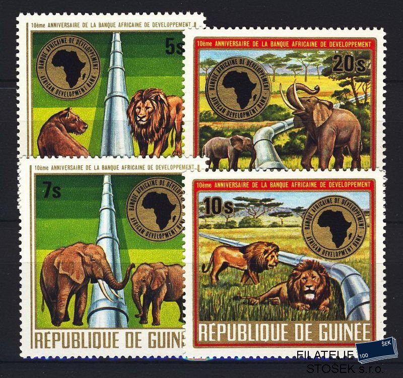 Guinée známky Mi 0729-32