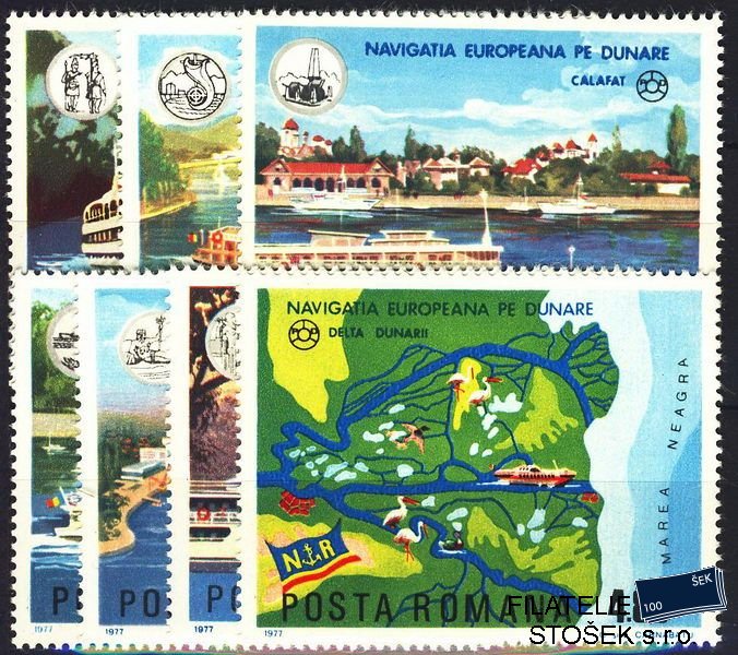 Rumunsko známky Mi 3484-90