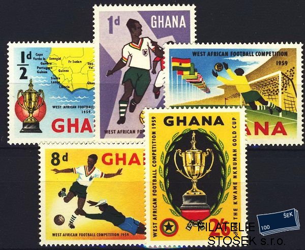 Ghana známky Mi 0063-7