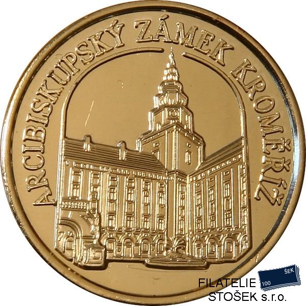 Pamětní medaile Arcibiskubský zámek Kroměříž 130a