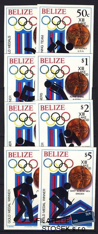 Belize známky Mi 501-8 B