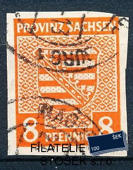Sovětská Zóna-Sachsen známky Mi 070