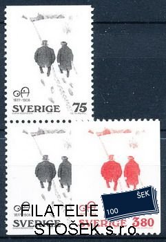 Švédsko známky Mi 0981-2+D/D