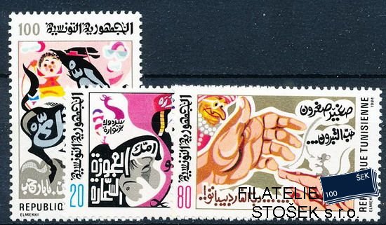Tunis známky Mi 1079-81