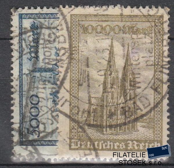 Dt. Reich známky 261-262