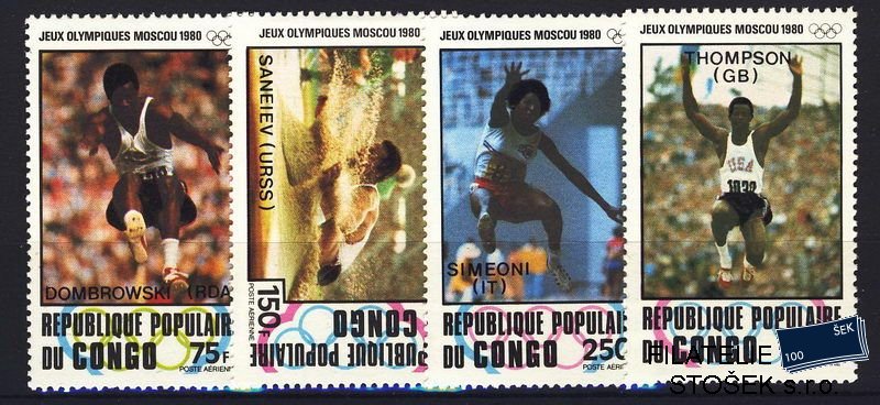 Congo fr. známky Mi 0786-9