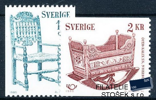 Švédsko známky Mi 1115-6