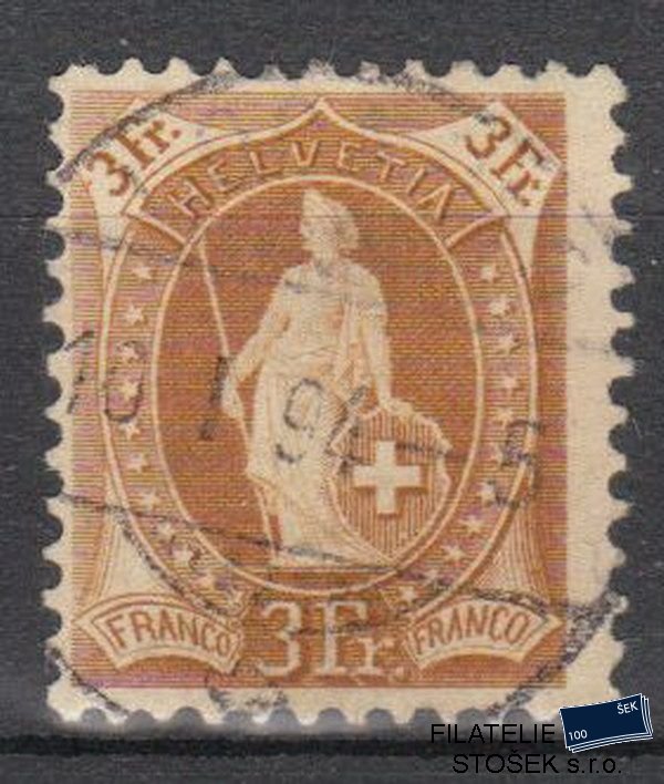 Švýcarsko známky 64A