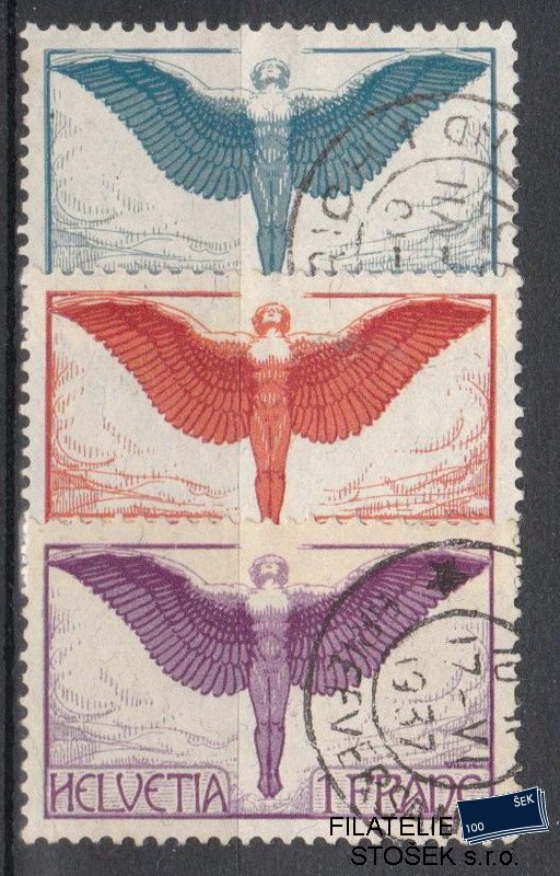 Švýcarsko známky 189-91x