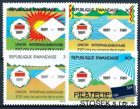 Rwanda známky Mi 1412-5