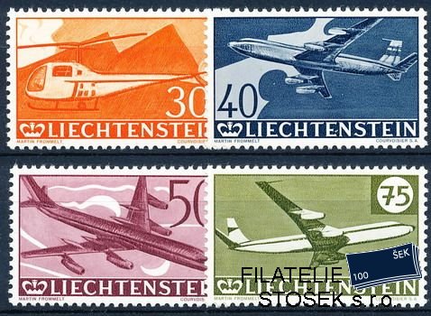 Liechtenstein známky Mi 391-4