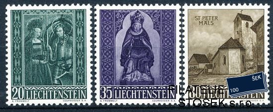 Liechtenstein známky Mi 374-6