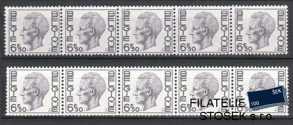 Belgie známky R 53-60
