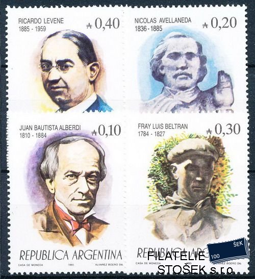 Argentina známky Mi 1771-4